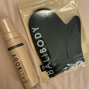 Bali body self tanning mousse and mitt